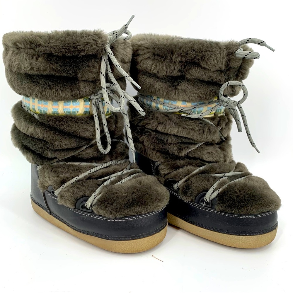 Marc Jacobs Faux Fur Apres Ski Snow Moon Boots